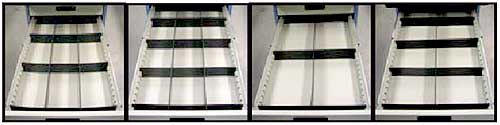 Optional ESD/UHMX drawer dividers