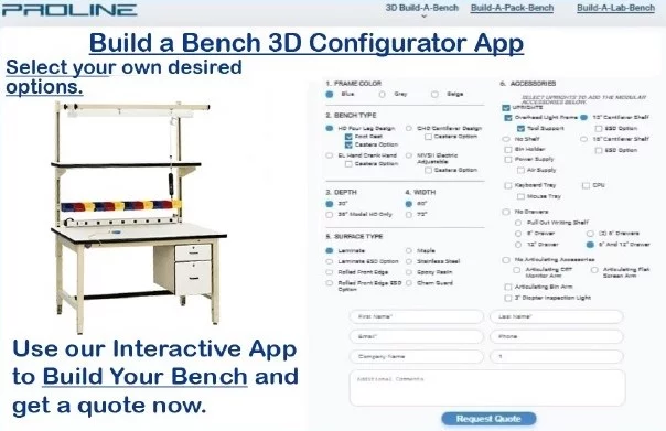 Build a Bench 3D Configurator App